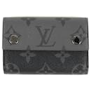 Louis Vuitton Monogram Eclipse Reverse Discovery Compact Wallet