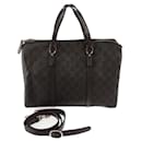 Gucci Dark Brown GG Supreme Handbag