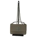 Bolso Britain de cuero Pebble de Tory Burch