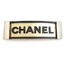 Chanel Valletta Logo Barrette