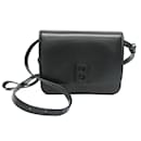 Bolso de hombro de cuero para mujer Balenciaga B Logo 592898