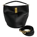 Celine Bucket 16 Calf Leather Handbag - Céline