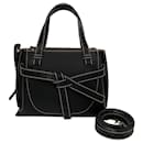 Loewe Gate Top Handle Mini Schultertasche aus Leder mit Anagramm-Logo