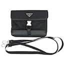 Prada Renylon Saffiano Smartphone Shoulder Bag