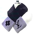Louis Vuitton Monogram Flower Escharpe Tippet Fur Muffler