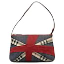 Burberry Check Pouch Handbag