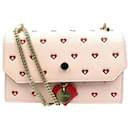 Bolsa de ombro em couro Sweet Heart da Jimmy Choo