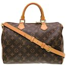 Sac à main Louis Vuitton Monogram Speedy Bandoulière 30