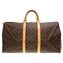 Bolsa Boston Keepall 55 Monograma Louis Vuitton