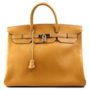 Hermes Birkin 40 Handbag in Natural Ardennes Leather - Hermès