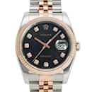 Rolex Datejust 116231G Black Dial Watch