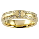 Bague Tiffany Narrow T K18YG en or jaune - Tiffany & Co