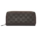 Louis Vuitton Damier Infini Vertical Zippy Round Long Wallet