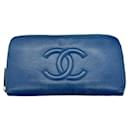 Chanel Caviar Leather Long Wallet