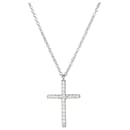 Tiffany & Co. 18K Gold Cross Necklace