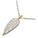 Colar de diamante Tiffany em platina e ouro amarelo - Tiffany & Co