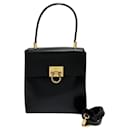 Salvatore Ferragamo Gancini Calf Leather Handbag