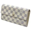 Louis Vuitton Damier Azur Long Wallet