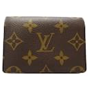 Étui à cartes Monogram Ébène Louis Vuitton