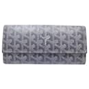 Goyard Varenne Long Wallet in Gray