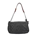 Bolsa de Ombro de Couro Matelassé Chanel