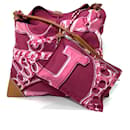 Bolsa de Ombro Hermes Silky City PM Rosa - Hermès