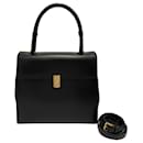 Bolso de cuero negro Loewe de dos vías