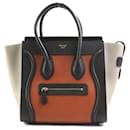 Celine Handbag Luggage Micro Shopper - Céline