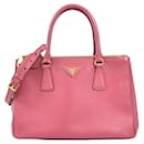 Prada rosa Lederhandtasche