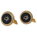 Christian Dior Gold Clip Earrings