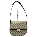 Gucci GG Supreme braune Schultertasche