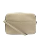 J&M Davidson Leather Pink Beige Shoulder Bag - Autre Marque