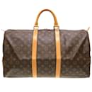 Louis Vuitton Monogram Keepall 50 Boston Bag