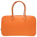 Sac à main Hermès Plume Elan 28 Epsom Orange