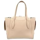 Tod's Pink Leather Tote Bag