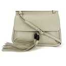 Gucci Ivory Leather Shoulder Bag