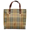 Burberry Nova Check Shadow Horse Handbag