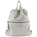 Bottega Veneta Ivory Calfskin Backpack