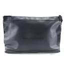 Pochette en daim noir Balenciaga