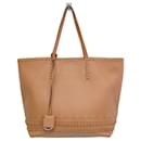 Bolsa tote de couro trançado feminina Tod's