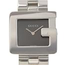 Relógio feminino Gucci 4600L em aço inoxidável