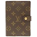 Cubierta de cuaderno Louis Vuitton Monogram Agenda PM R20005