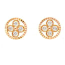 Louis Vuitton Blossom Collection Puss Sun K18PG Pink Gold Earrings