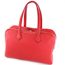 Hermes Victoria 35 Red Handbag - Hermès