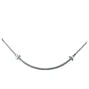 Tiffany & Co. Smile Pendant Necklace in White Gold