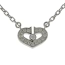 Collier en diamant C Heart de Cartier en or blanc 18K