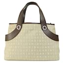 Bvlgari Beige Canvas Handbag - Bulgari