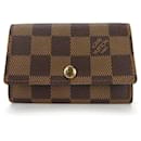 Chaveiro Louis Vuitton Damier Ebene