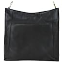 Bolso de hombro de cuero nappa negro Loewe