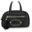 Borsa in pelle nera Loewe